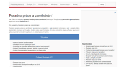 Desktop Screenshot of poradna-prace.cz